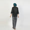Eminent Women's Silk Co-Ord Suit - Black