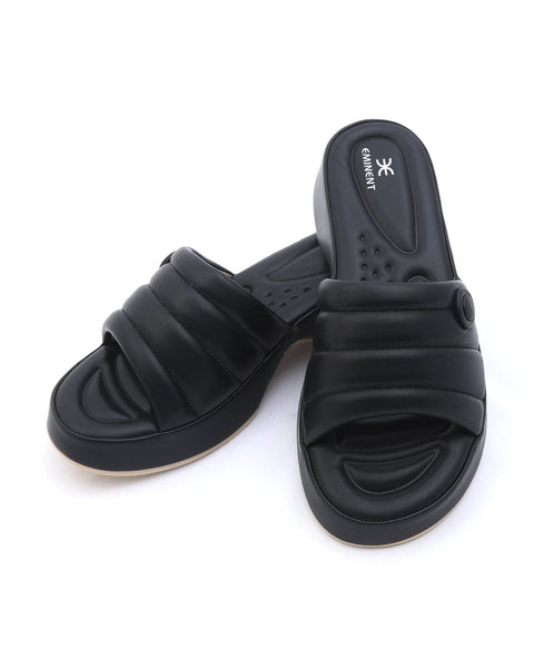 Eminent Women's Softy Slipper - Black, Women Slippers, Eminent, Chase Value