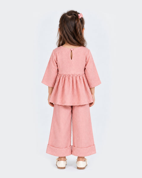 Girls Ethnic Fusion Dyed 2 Pc