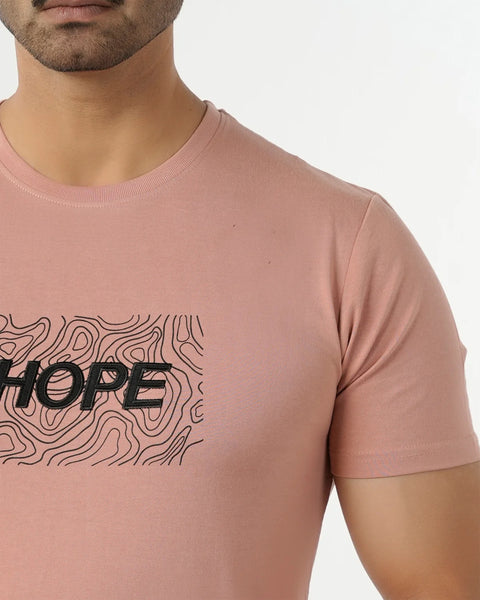 Men's Round Neck Half Sleeves Printed T-Shirt