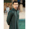 Eminent Men's Trim Fit Plain Shalwar Suits - Green