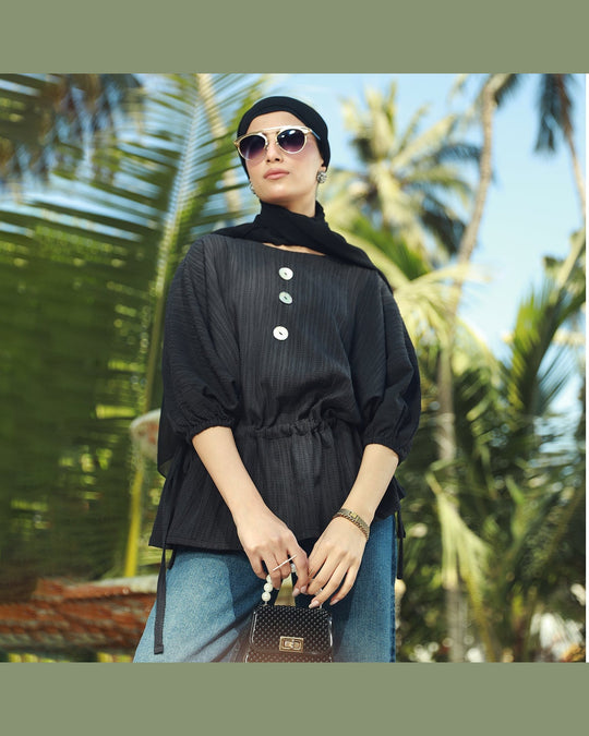 Eminent Women's Causal Shirt - Black, Women T-Shirts & Tops, Eminent, Chase Value