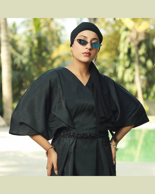 Eminent Women's Silk Co-Ord Suit - Black, Women Co-Ord Set, Eminent, Chase Value