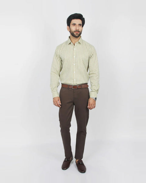 Men's Formal Striped Shirt