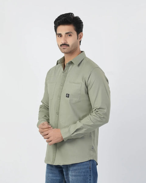 Twill Textured Casual Shirt