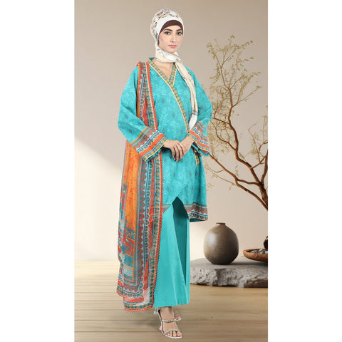Eminent Women's Un-Stitched 3pcs Suit - 10, Women, 3Pcs Shalwar Suit, Eminent, Chase Value