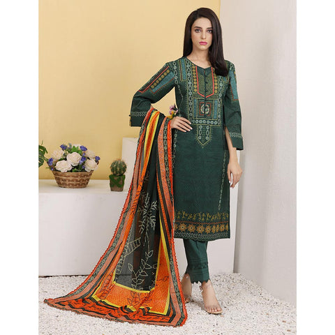 Eminent Digital Lawn 3 Pcs Un-Stitched Suit - 10, Women, 3Pcs Shalwar Suit, Eminent, Chase Value