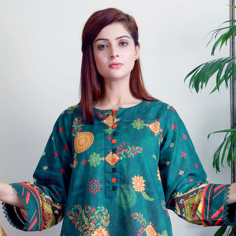 Eminent Digital Lawn Unstitched 3Pcs Suit - V2-14, Women, 3Pcs Shalwar Suit, Eminent, Chase Value