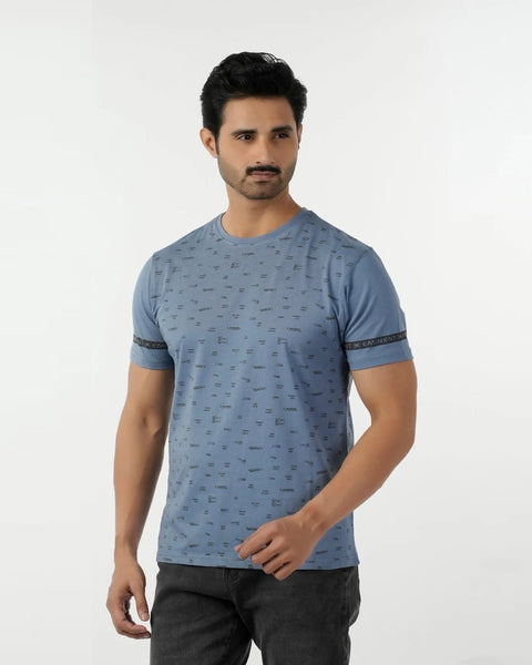 Eminent Men's Round Neck Half Sleeves T-Shirt