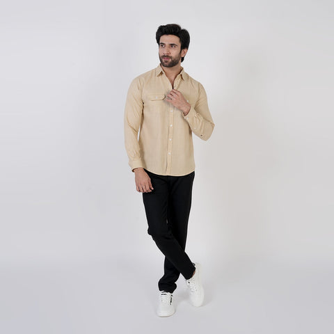 Eminent Men's Casual Shirt - Beige, Men's Shirts, Eminent, Chase Value