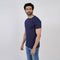 Eminent Men's Half Sleeves T-Shirt - Navy Blue