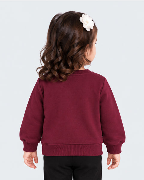 Girls Knitted Sweatshirt