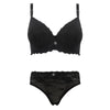 Eminent Foam Bra Set - Black, Women Bras, Eminent, Chase Value