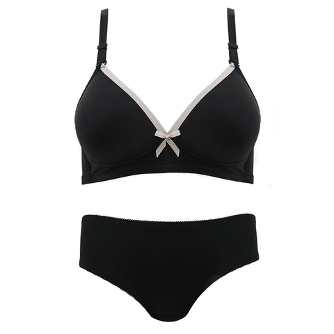 Eminent Foam Bra Set - Black, Women Bras, Eminent, Chase Value