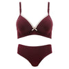 Eminent Foam Bra Set - Maroon