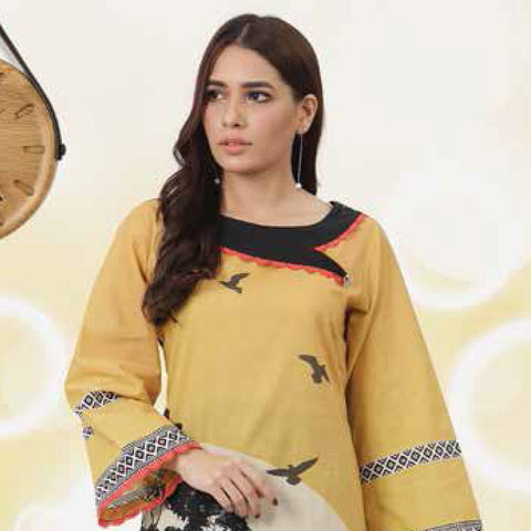Eminent Cambric Digital Printed 1Pcs Unstitched Kurti V-6 - 5, Women, Unstitched Kurti, Eminent, Chase Value