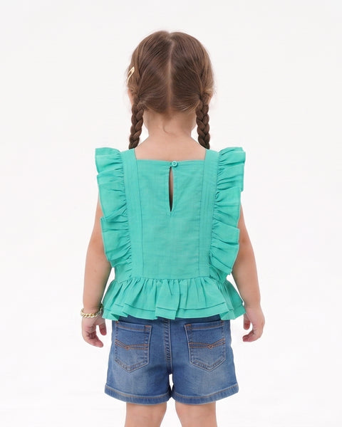 Girls' Plain Top