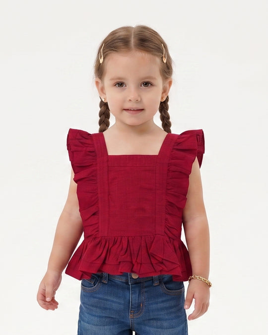 Girls' Plain Top