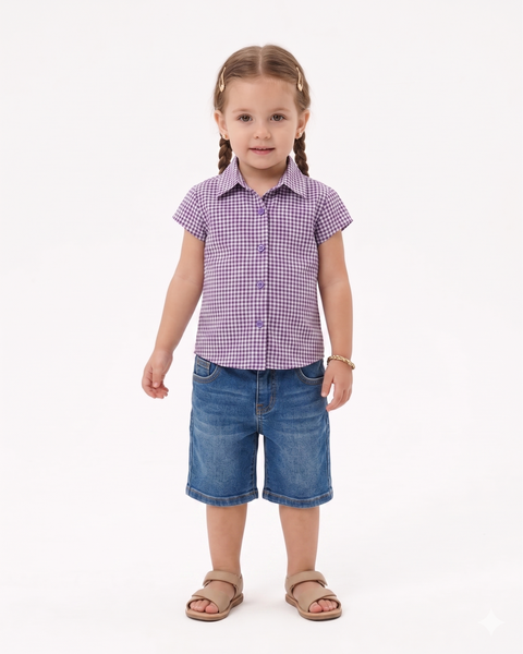 Girls' Fusion Printed 1 Pc
