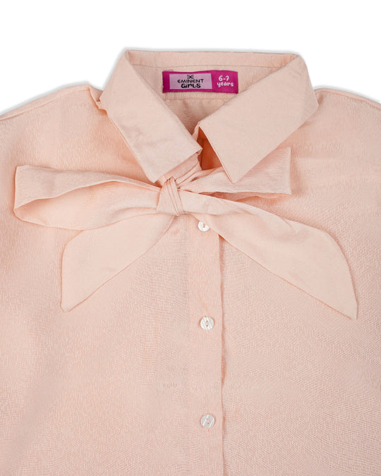 Eminent Girls Woven Full Sleeves Tops