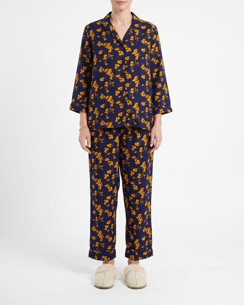 Women's Linen Night Suit