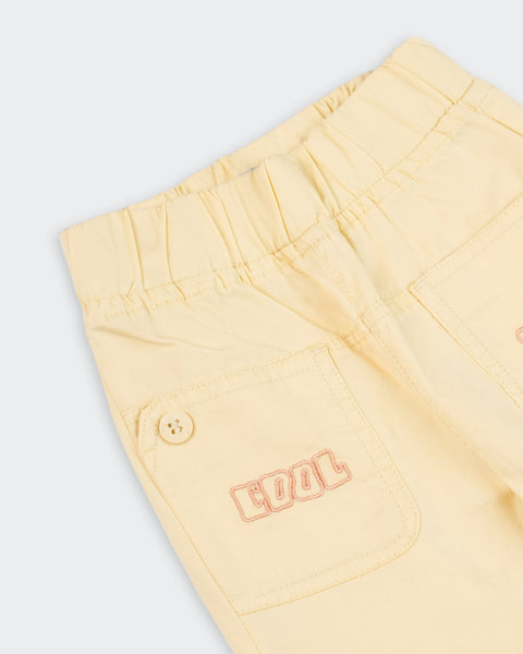 Newborn Girls' Cotton Pants