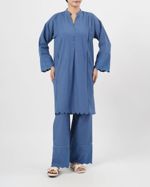 Women's Fusion Embroidered 2Pc Suit