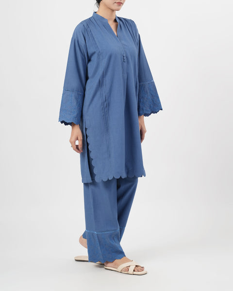 Women's Fusion Embroidered 2Pc Suit