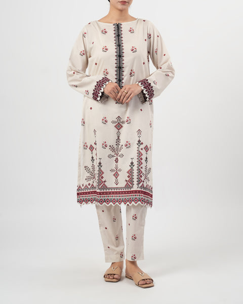 Women's Essentials Printed 2Pc Suit