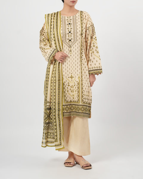 Women's Essentials Printed 3Pc Suit