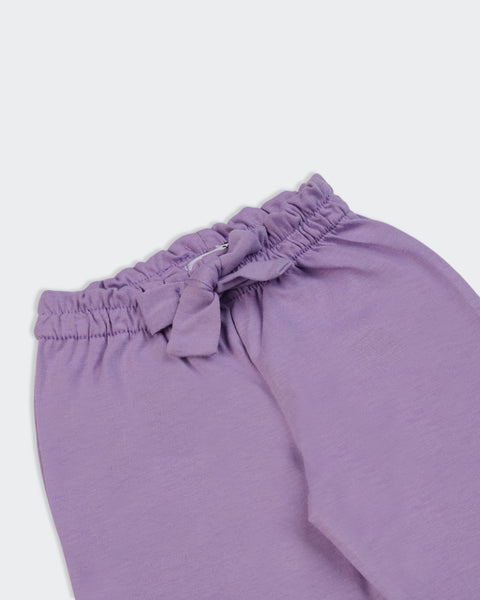 Newborn Girls Interlock Trousers