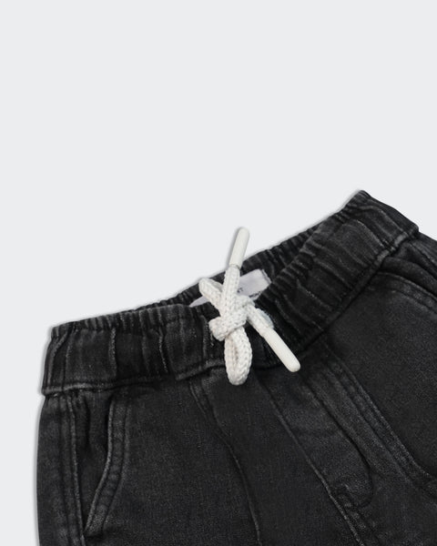 Newborn Boys Regular Denim Shorts