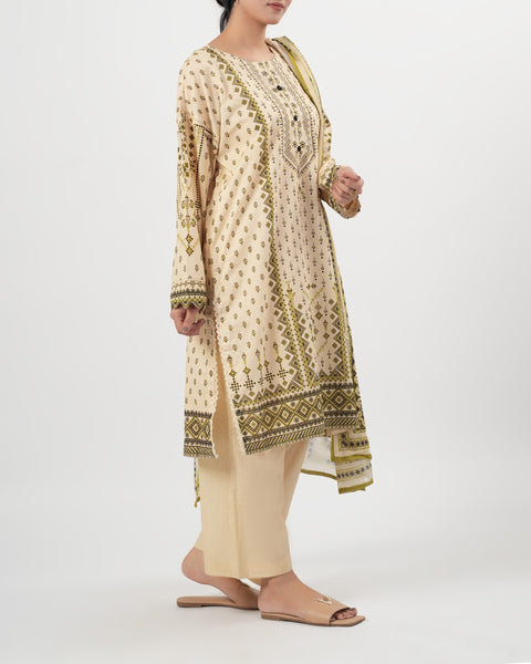 Women's Essentials Printed 3Pc Suit