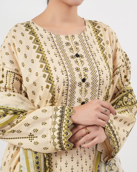 Women's Essentials Printed 3Pc Suit