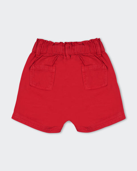 Newborn Girls Interlock Shorts