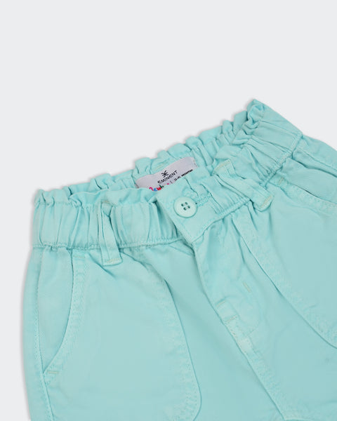Newborn Girls Interlock Shorts