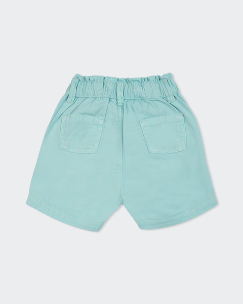Newborn Girls Interlock Shorts