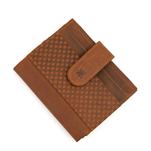 Eminent Leather full texture Wallet - Brown