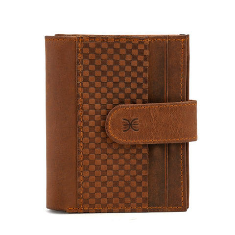 Eminent Leather full texture Wallet - Brown