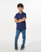 Eminent Boys Polo Half Sleeves T-Shirt - Navy Blue