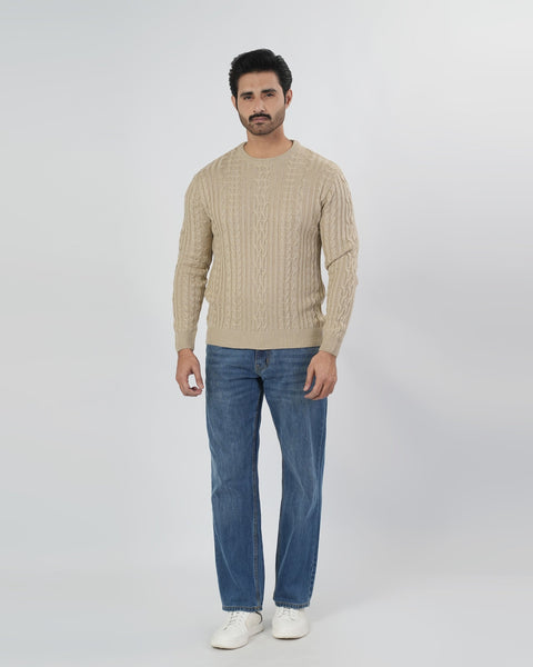 Eminent Men's Round Neck Full Sleeves Sweater