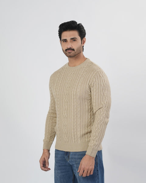 Eminent Men's Round Neck Full Sleeves Sweater
