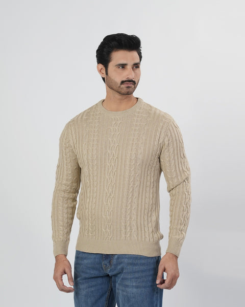 Eminent Men's Round Neck Full Sleeves Sweater