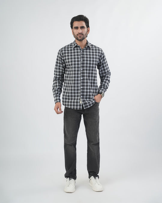 Men's Casual Check Shirt