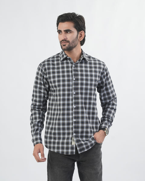 Men's Casual Check Shirt