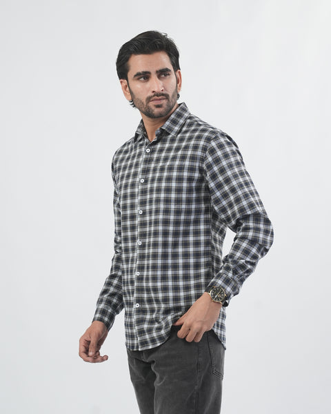 Men's Casual Check Shirt