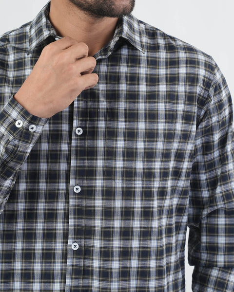 Men's Casual Check Shirt