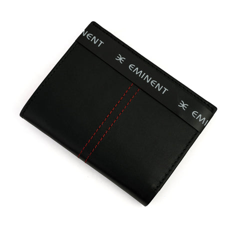 Eminent Cow Leather book Wallet - Black