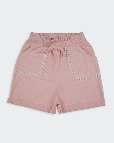 Regular Fit Textured Shorts