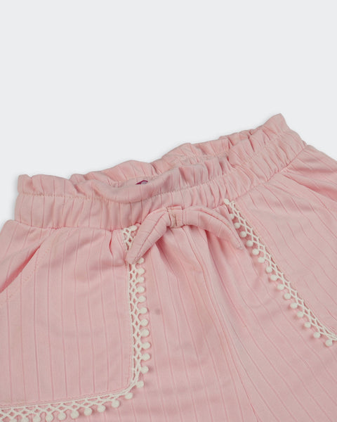 Regular Fit Textured Shorts
